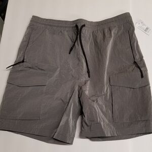 NWT PacSun Grey Cargo Shorts